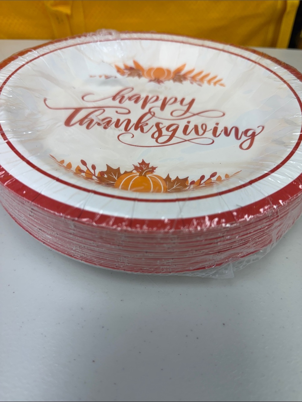 Happy Thanksgiving Disposable Paper Plates 8.5 inch plates - Party Tableware new